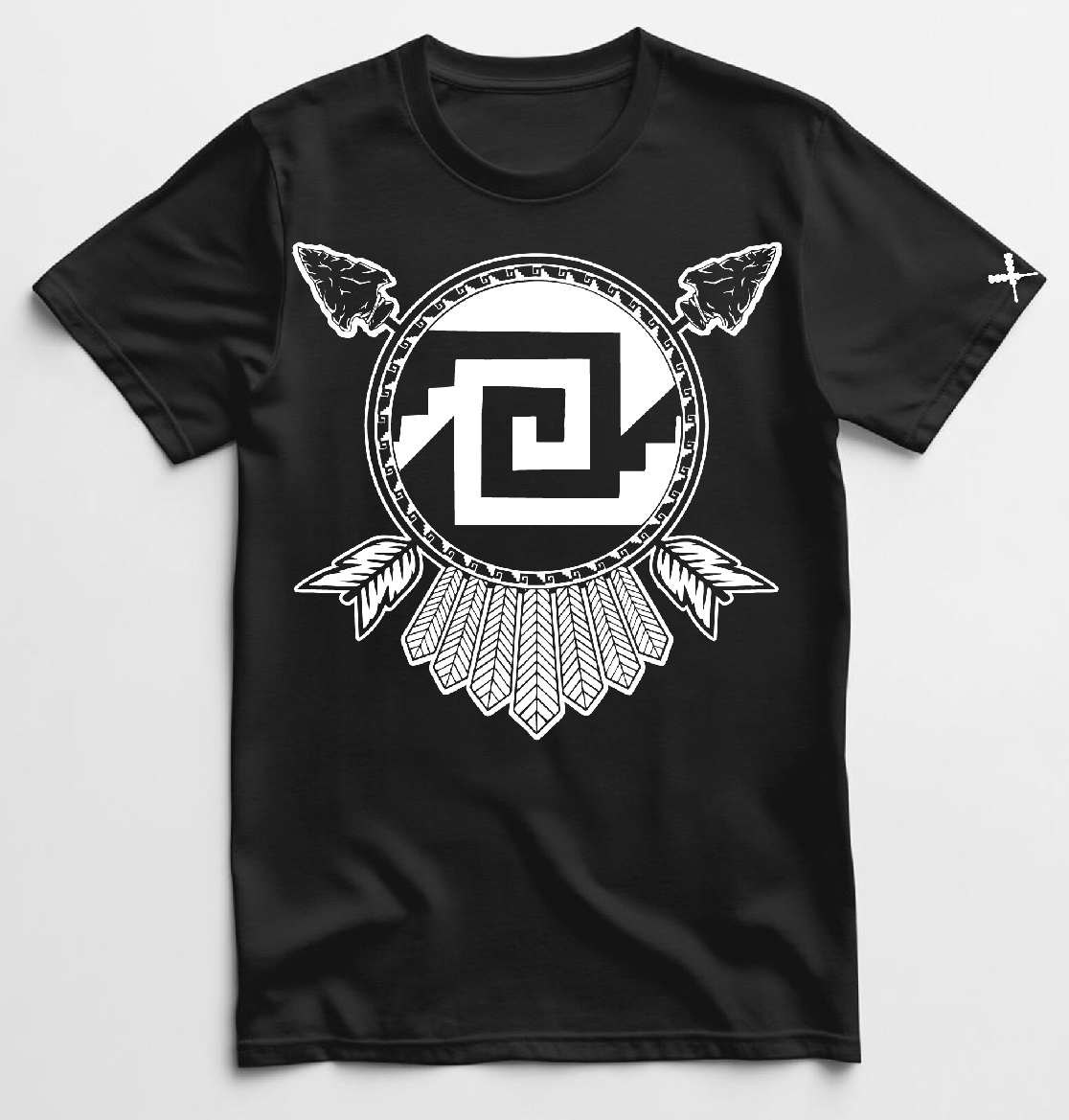 Aztec Treasures Chimalli T shirt