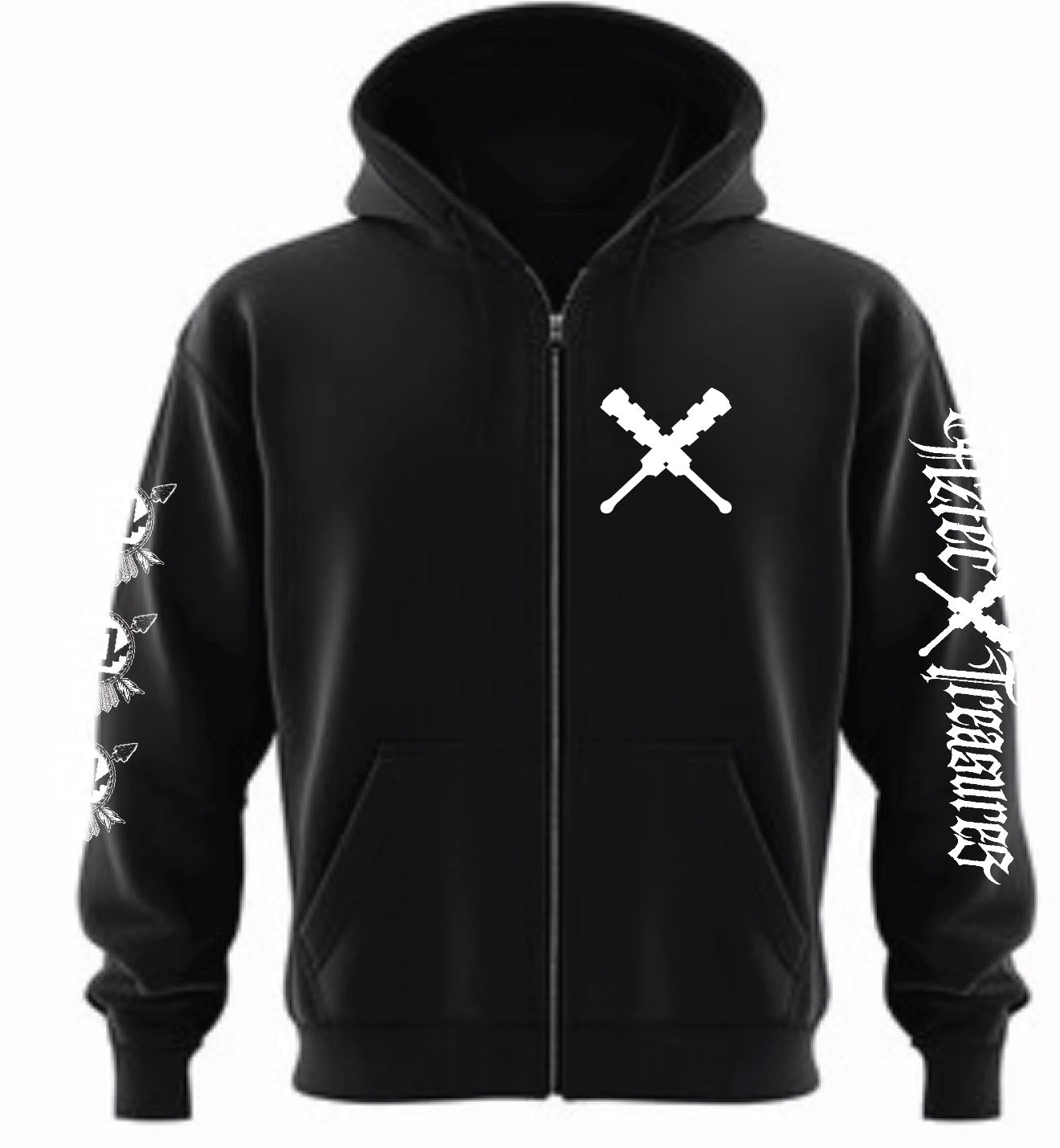 Aztec Treasures Zip-Up Hoodie