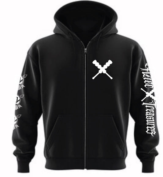 Aztec Treasures Zip-Up Hoodie