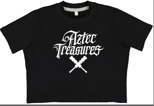 Aztec Treasures Women’s Crop Top T shirt