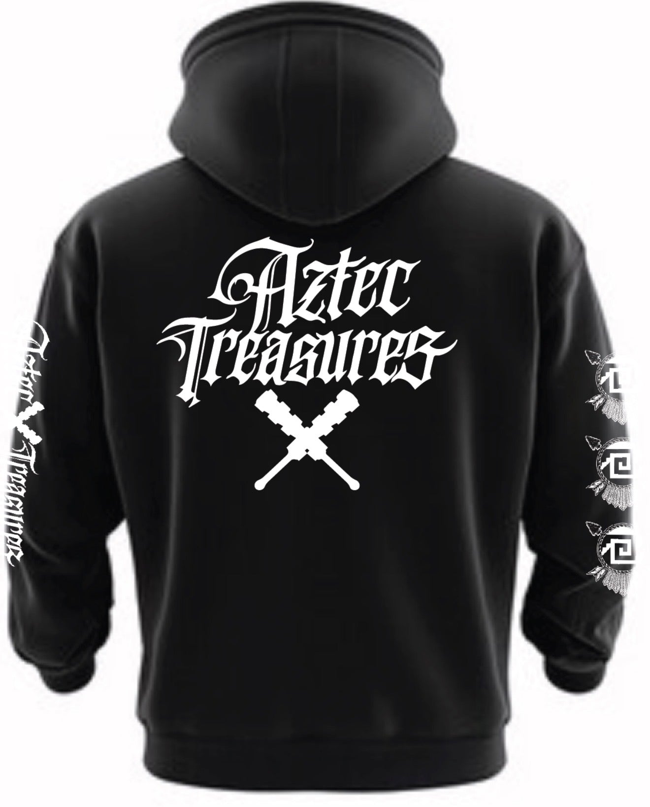 Aztec Treasures Zip-Up Hoodie