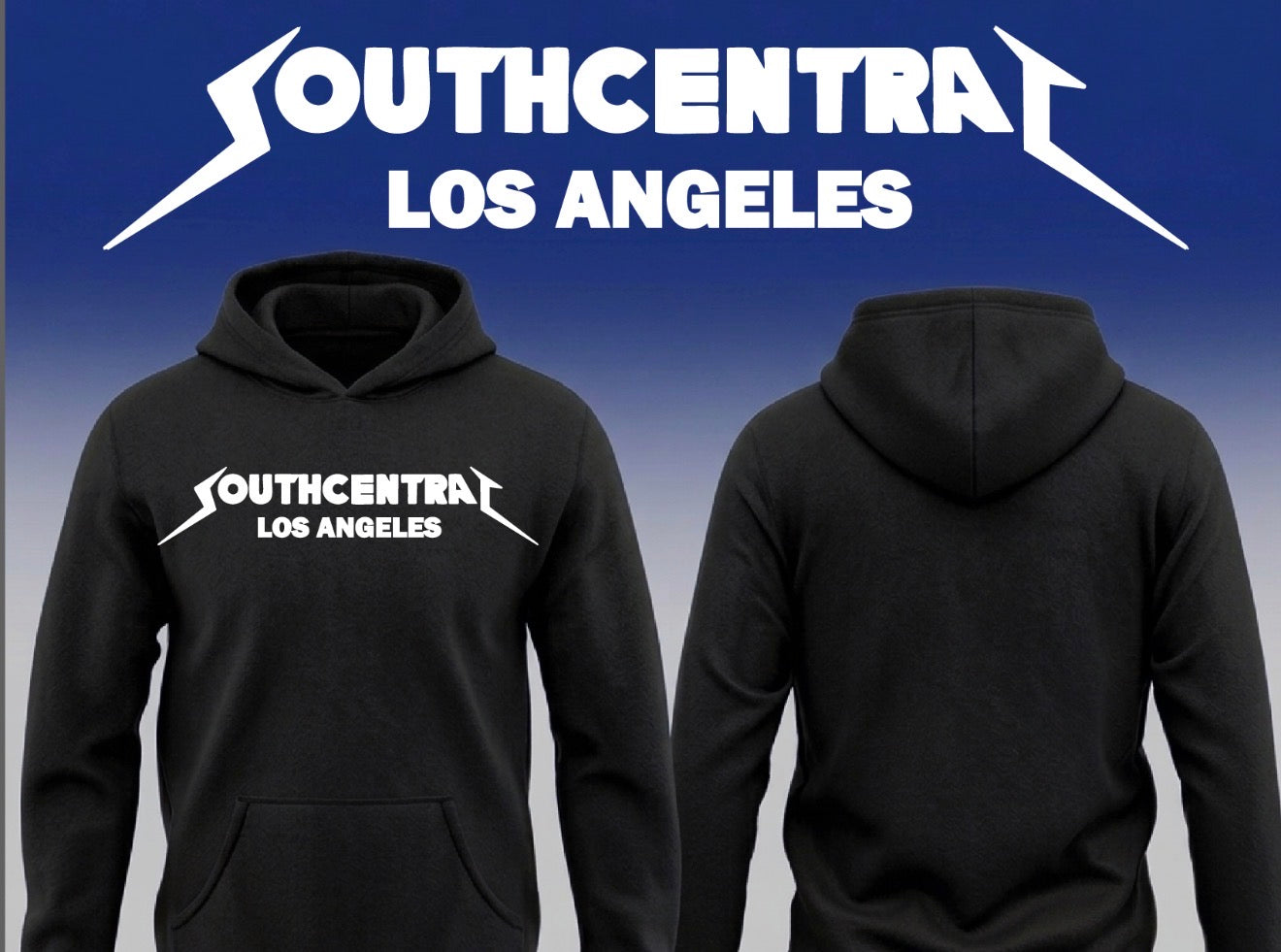 South Central Los Angeles “Metallica” Pullover Hoodie