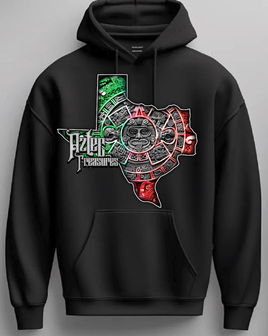 Aztec Treasures HomeTown (Texas) Pullover Hoodie
